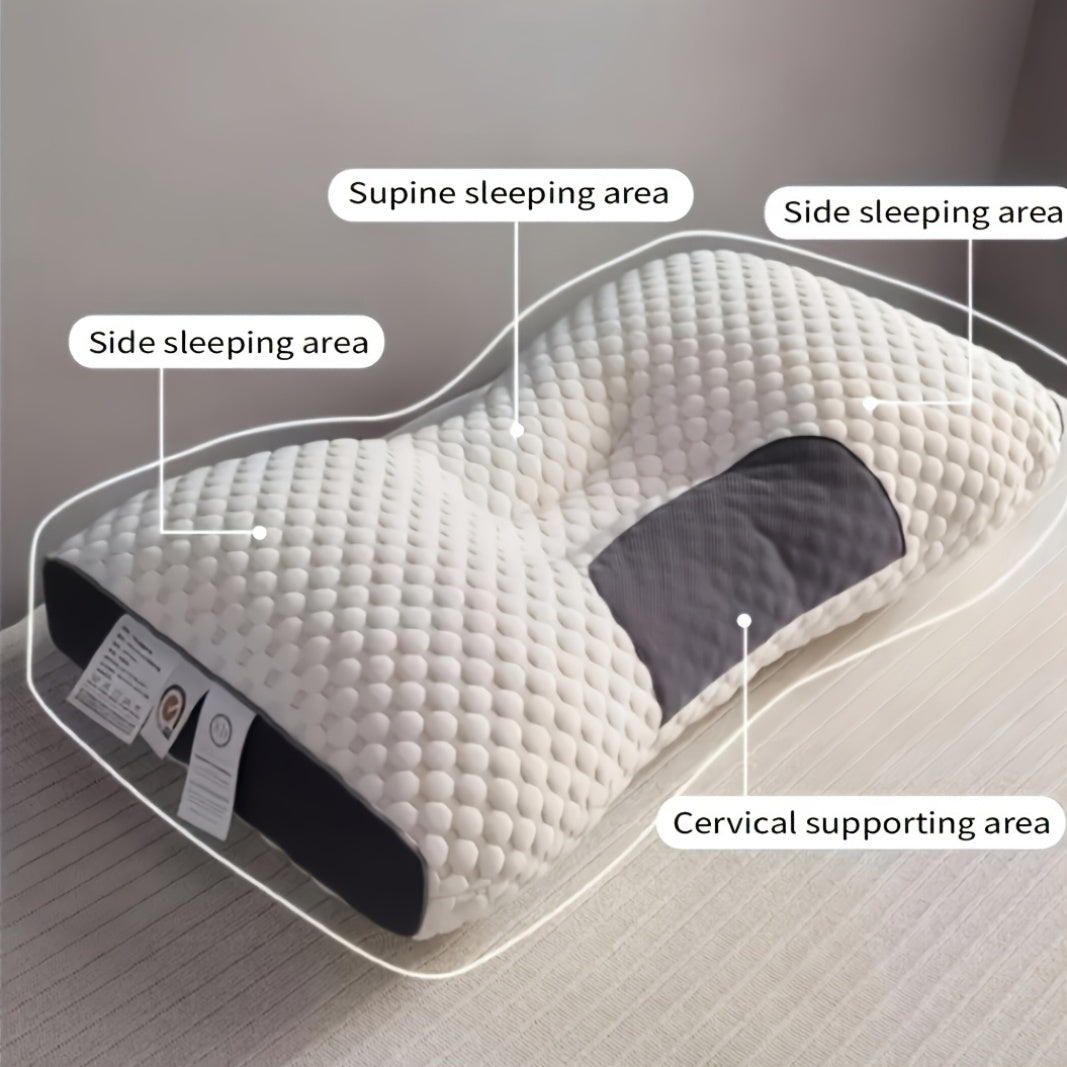 ErgoNecka™ – Ergonomic Cloud Pillow for Neck Pain Relief & Deep Sleep