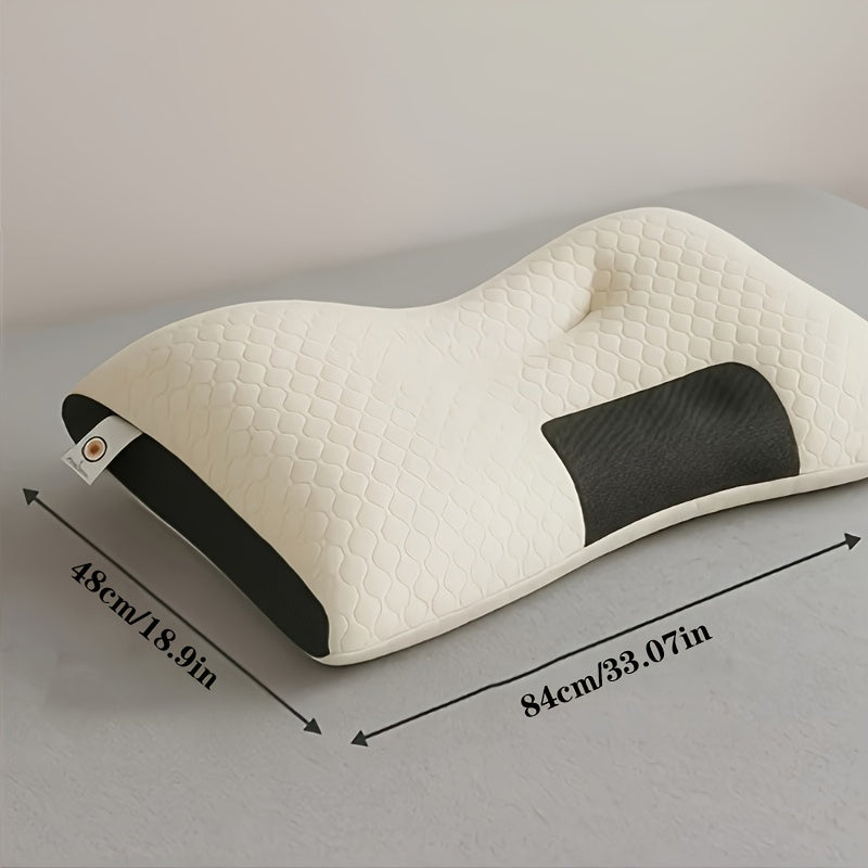 ErgoNecka™ – Ergonomic Cloud Pillow for Neck Pain Relief & Deep Sleep